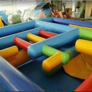 Percorso acquatico gonfiabile galleggiante