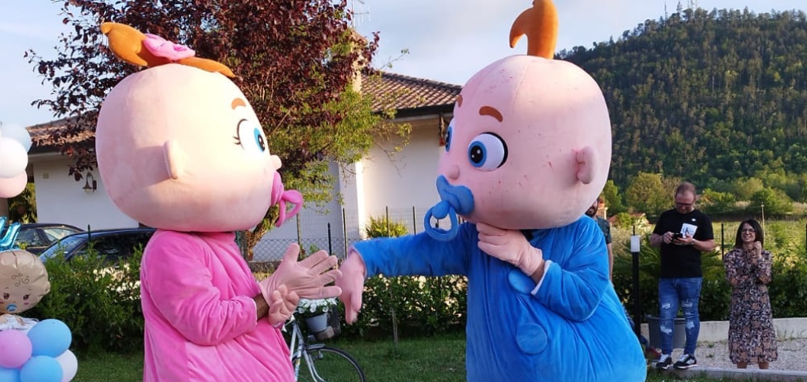Baby Shower con un Tocco Speciale: mascotte a tema