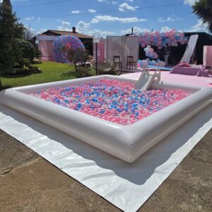 Vasca con palline gonfiabile
