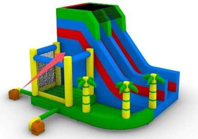 Gonfiabile Multigioco - immagine 2